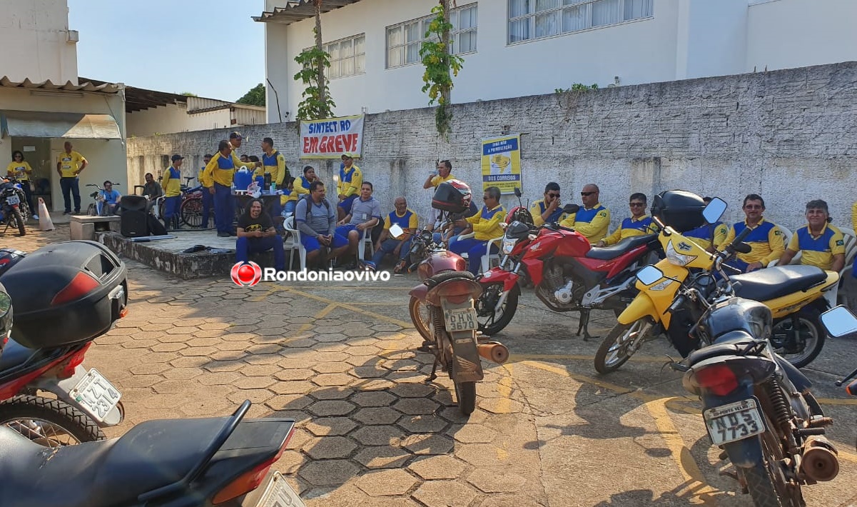 PARALISAÇÃO: Funcionários dos Correios entram em greve por tempo indeterminado