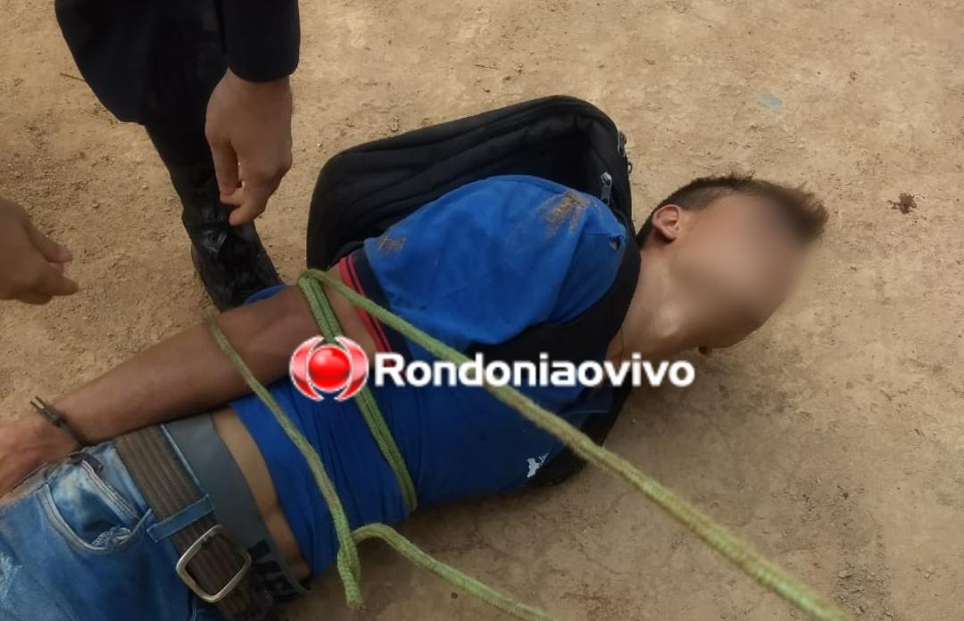 LEVOU A PIOR: Casal reage assalto em residência e adolescente é esfaqueado e surrado