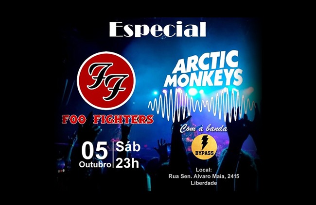 Confira os sorteados para o Especial 'Foo Fighters e Artic Monkeys'