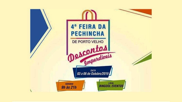 ECONOMIZE: Descontos imperdíveis na 4ª edição da Feira da Pechincha de Porto Velho