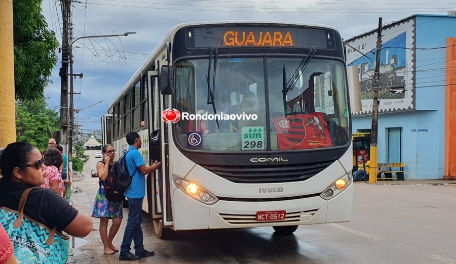 ORGULHO: Ônibus coletivo de Porto Velho circula com bandeira do Flamengo