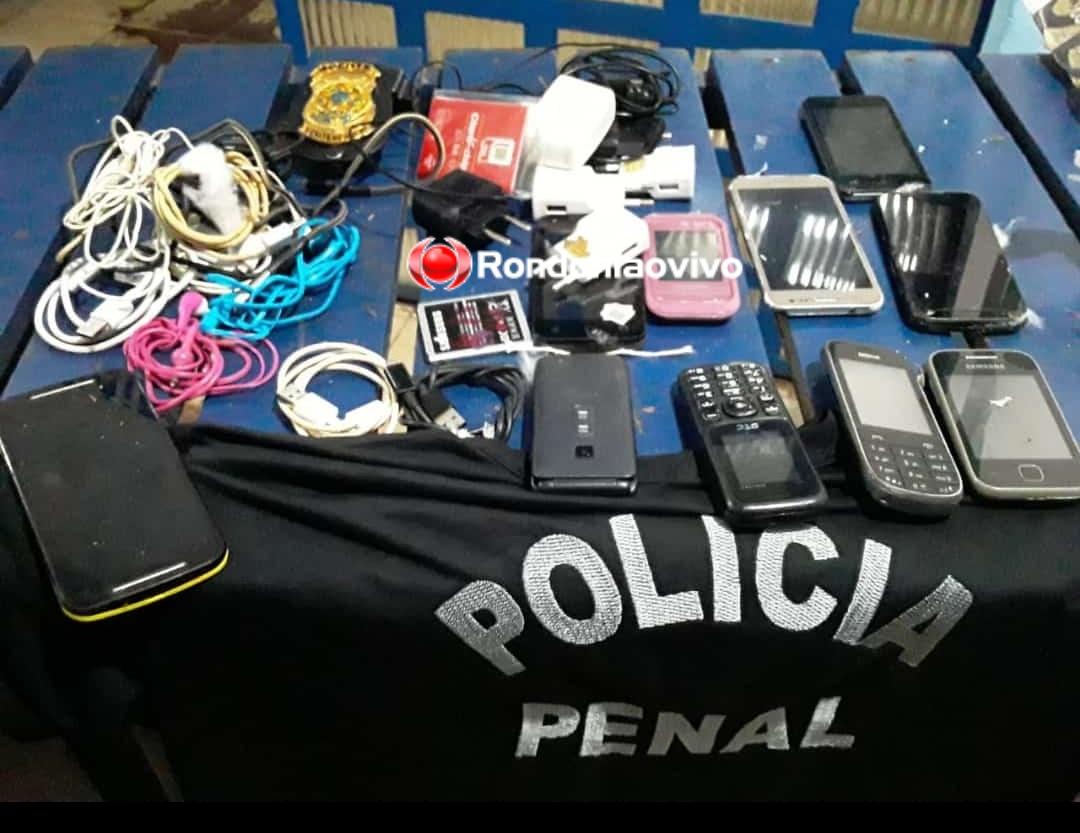 PRESÍDIO: Policiais penais apreendem mais celulares arremessados no Panda