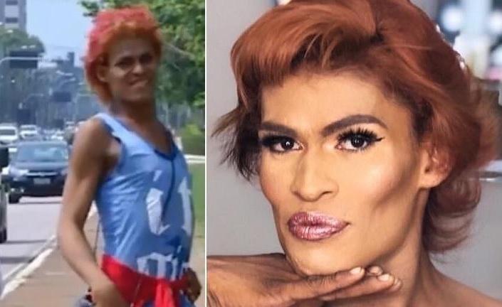 'MARAVILHOSA': Travesti que ficou famosa no Brasil é presa por assalto na rodoviária da capital