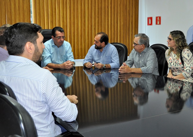 COMPROMISSO: Geraldo da Rondônia participa de agenda de trabalho com o presid. da ALE