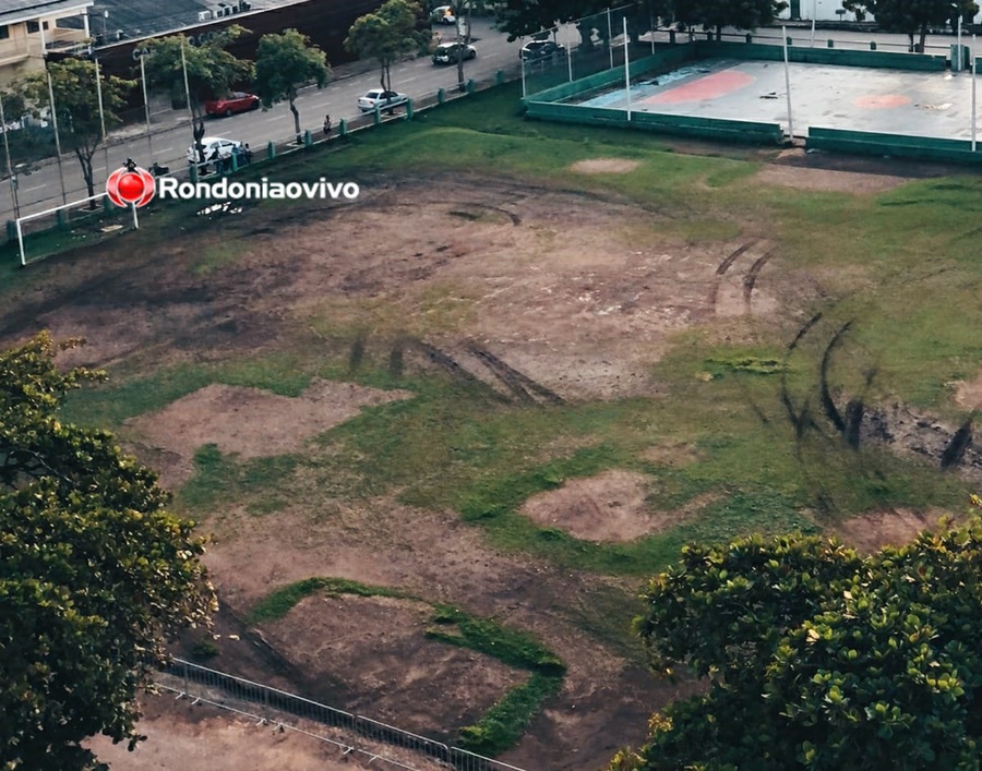 PREJUÍZO: Enquete quer saber quem pagará pela recuperação do campo da 17ª Brigada