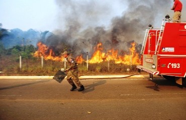 Ibama monta força-tarefa para combater incêndios em Rondônia