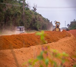 Asfaltamento da estrada Porto Expresso livrará dois hospitais do excesso de poeira 