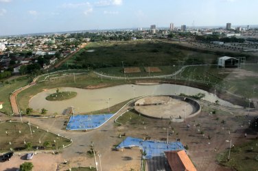 Parque da Cidade é preparado para a festa do centenário 