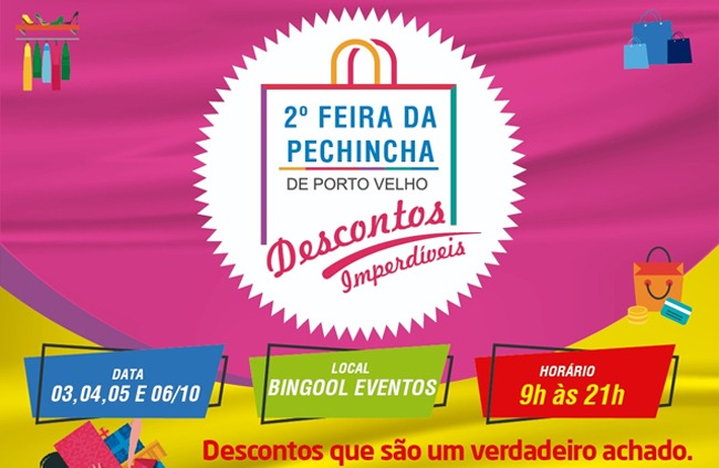 Tudo mais barato na Feira da Pechincha 2018