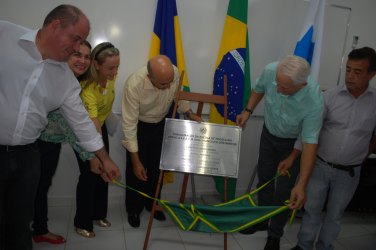 Airton Gurgacz e Governador inauguram Escola de Musica