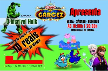 PROMOÇÃO – Concorra a dez ingressos do Circo Garcez