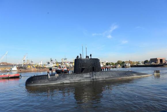 Argentina oferece R$ 16 milhões para quem encontrar submarino desaparecido