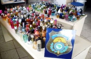 Quase 500 perfumes falsificados são apreendidos pela PRF em Vilhena - Foto