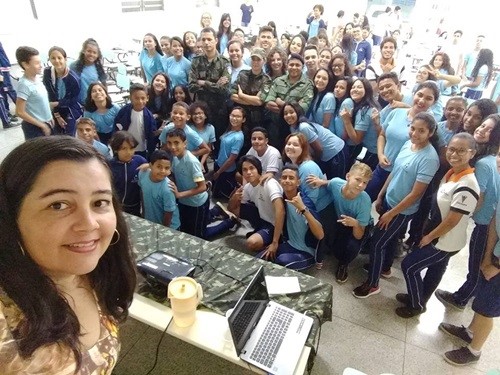 MEIO AMBIENTE: BPA realiza palestra para mais de 200 alunos, Astir parabeniza