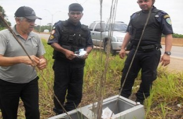 Polícia encontra cofre roubado da Uniodonto