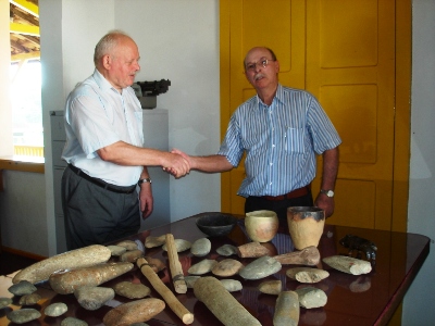 Pró-Memória recebe primeira doação para acervo cultural de Ji-Paraná doado por missionário Horst Stute 