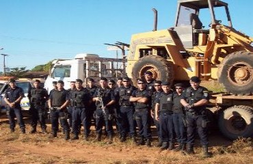 OPERAÇÃO MURALHA - Policiais apreendem em Nova Califórnia caminhão e trator roubados em posto da capital - Confira resumo da operação