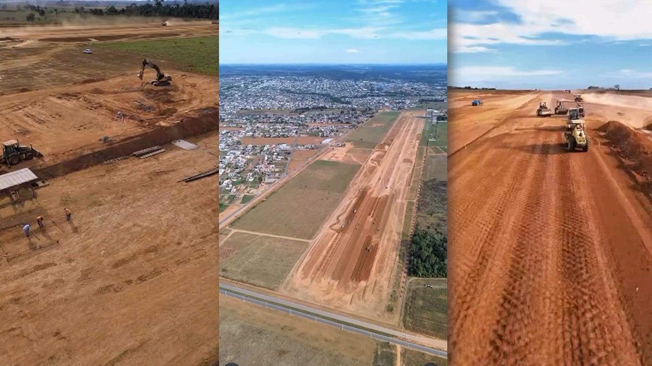 OBRA INICIADA: Governo Lula investe R$ 50 milhões em novo aeroporto de Ariquemes 