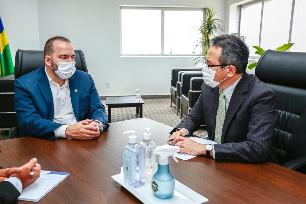 PARCERIAS: Presidente Alex Redano recebe cônsul-geral do Japão em Manaus 