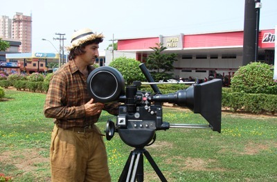 Filmando nas principais vias de Porto Velho Pistolino prepara filme para 2008