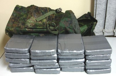 Polícia Federal apreende 21 kg de cocaína na BR 364