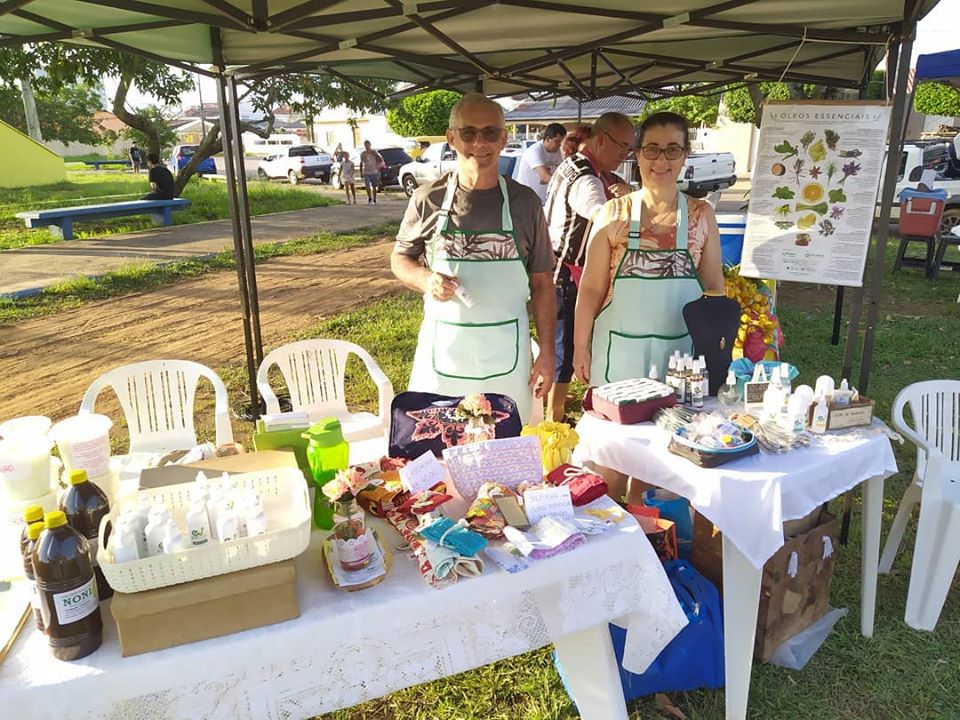 Neste domingo tem exposição de produtos naturais, ecológicos e roupas