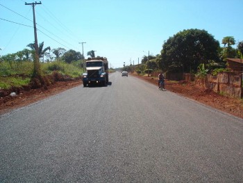 CIDADE - Estrada da Penal já está com metade do asfalto pronto