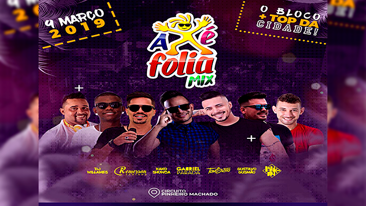 Confira os ganhadores dos abadás do Axé Folia Mix