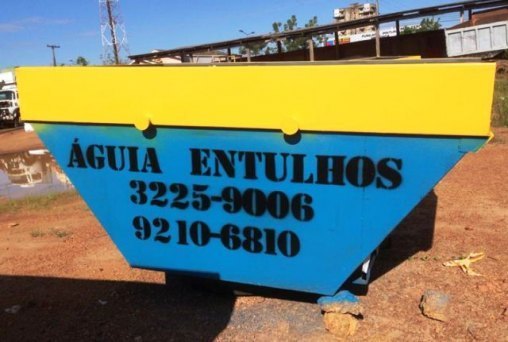 Águia Entulhos promoção de caçambas