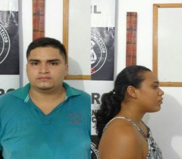 Casal é preso com 2 Kg de maconha e radiofrequência da PM