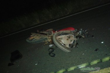 Motociclista morre após colidir com carro na RO- 492