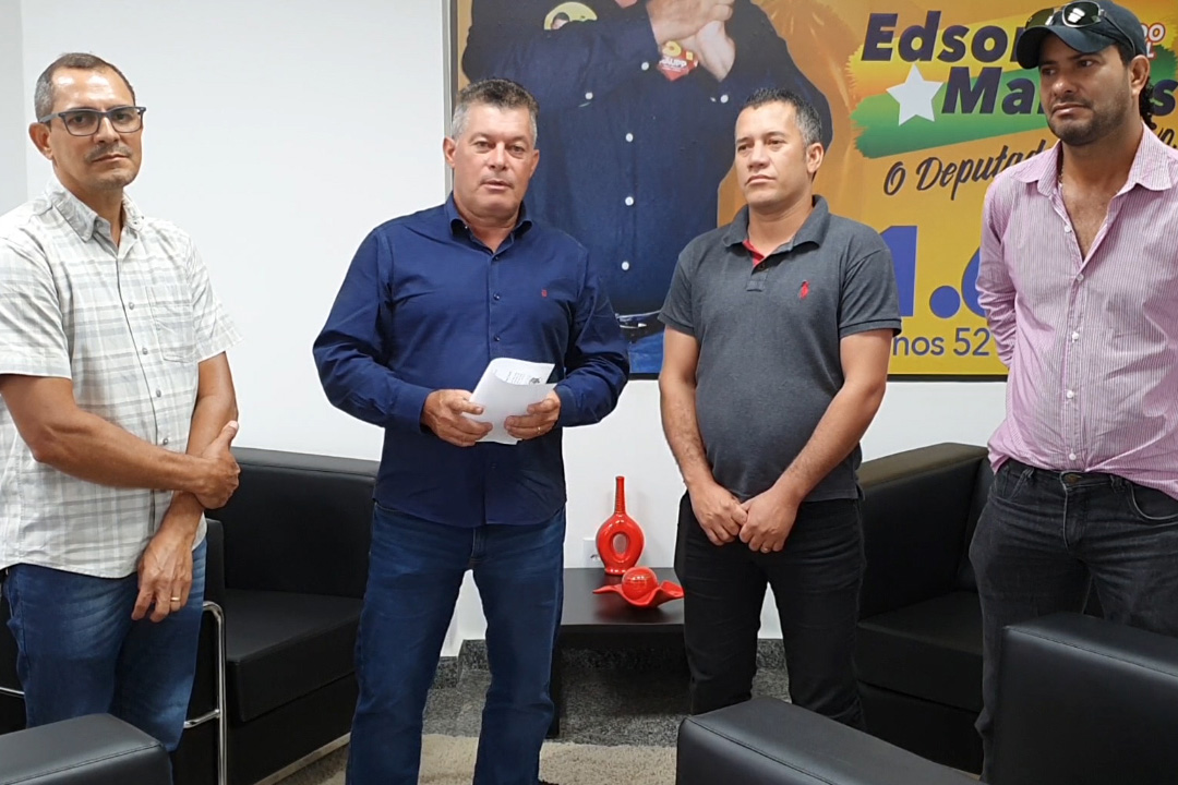 R$ 120 MIL: Deputado Edson Martins garante mais recursos de emenda para o município de Urupá