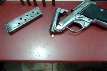 Polícia apreende adolescente armado com pistola
