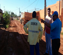 Vereador Márcio do Sitetuperon acompanha mutirão da Semob no Castanheiras