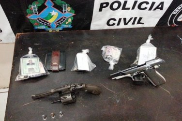 Polícia prende quadrilha armada e evita assalto contra mulher 