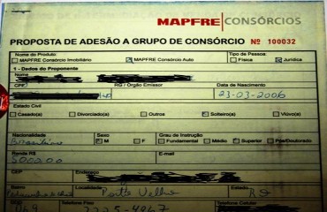 ESTELIONATO - Jornalista cai em golpe do consórcio contemplado, MAPFRE é usada pelos marginais