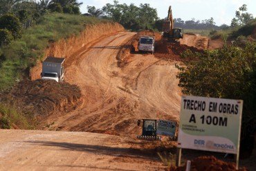 Rondônia terá 100% dos municípios com acesso asfaltado garante DER