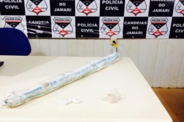 PC apreende banana de dinamite e prende suspeito em flagrante