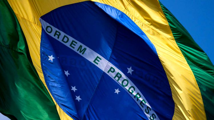 Ganhe uma Bandeira grande do Brasil