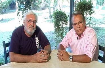 Geraldo Tadeu e Adalberto Barros no programa 'Viva Porto Velho' na manhã de domingo