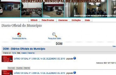 DESAPARECEU – Prefeitura é denunciada no MP/RO por sumiço do Diário oficial desde o ano passado