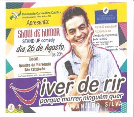 STAND UP: Viver de rir, com Ivanildo Silva