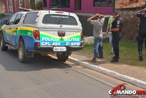 PM prende suspeito de furtar residências 