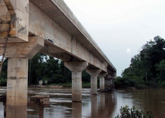 Ponte de concreto interligará Jaru e Machadinho do Oeste