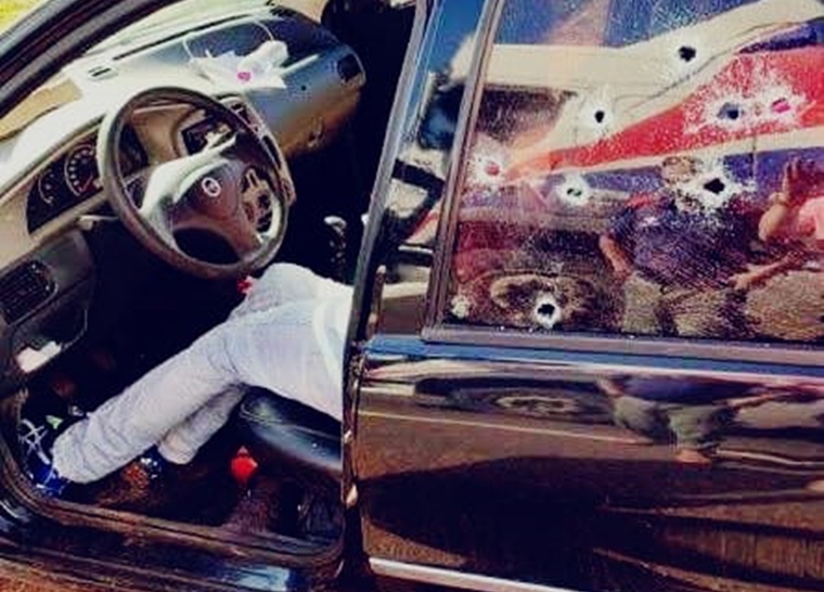 EXECUÇÃO: Motorista de carro armado com revólver é assassinado com dois tiros na cabeça