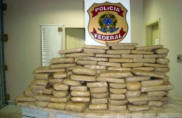 PF apreende 116 kg de pasta base de cocaína 