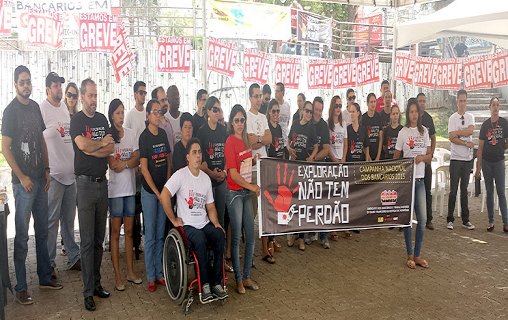 Greve dos bancários amplia o número de agências fechadas