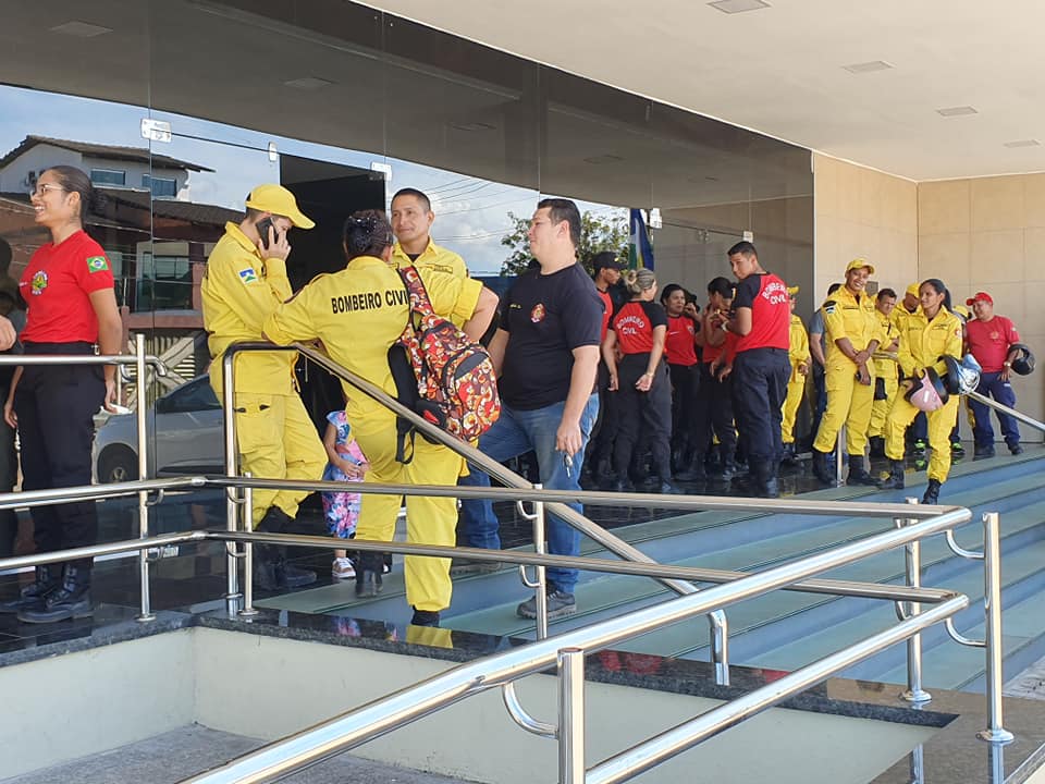 PROTESTO: Bombeiros Civis alertam para fim de profissionais em eventos na capital