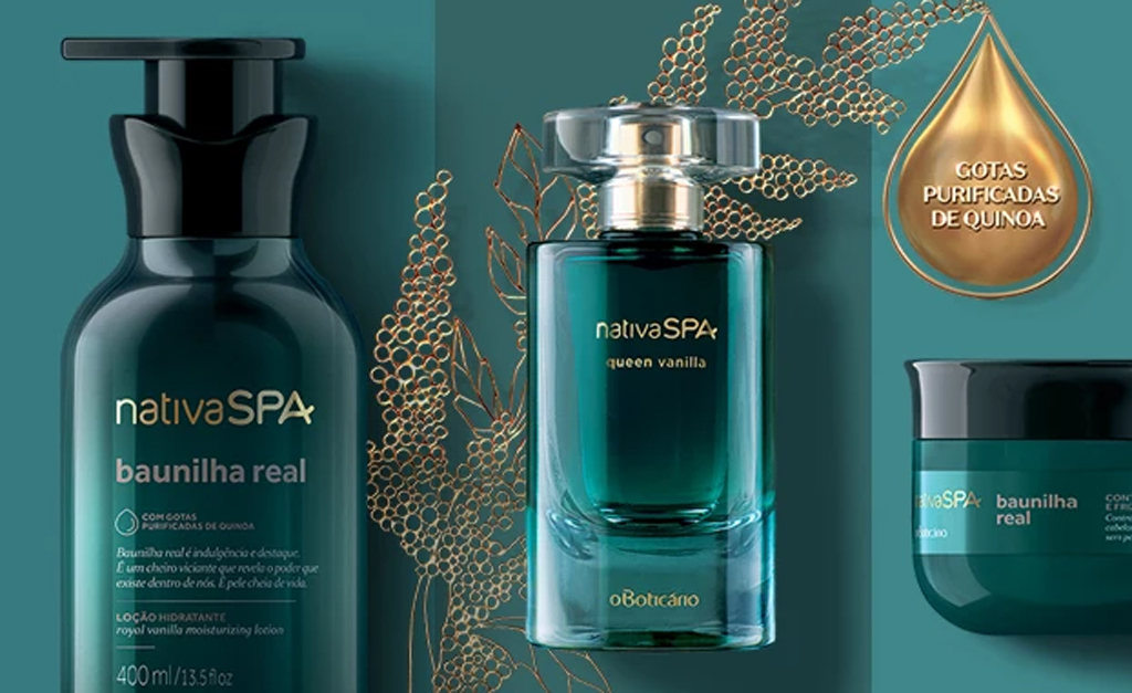 Nativa SPA Baunilha Real com perfumaria fina