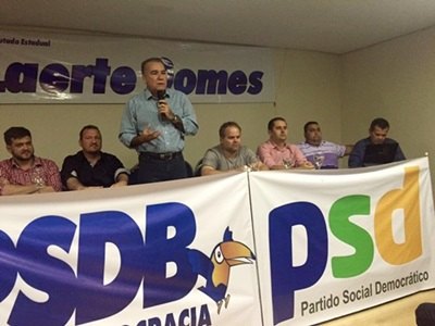 PSDB/PSD selam apoio a Jesualdo, que enaltece trabalho de Laerte Gomes
